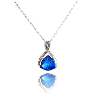 Collier de cristal mode européenne et américaine simple