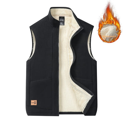 Gilet thermique double face pour homme