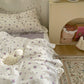 Draps de lit en dentelle,