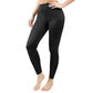 Leggings en molleton rembourré chaud pour femme taille haute