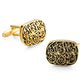 French Shirt Cufflinks Copper Material Gold