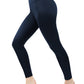 Leggings en molleton rembourré chaud pour femme taille haute