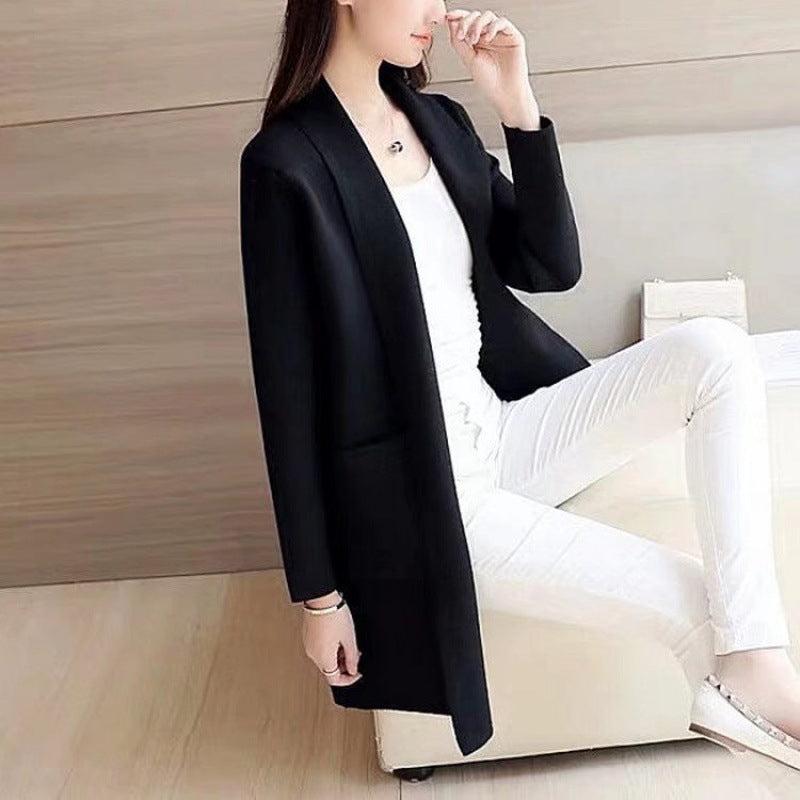Manteau coupe-vent Simple à manches longues pour femme