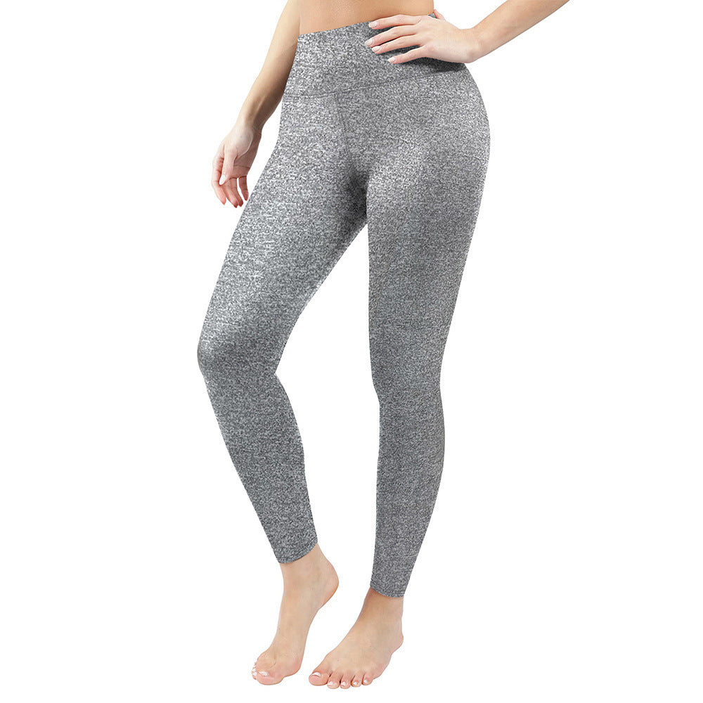 Leggings en molleton rembourré chaud pour femme taille haute