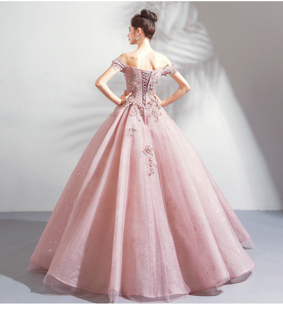Robe de mariée princesse Toast de mariage de la mariée