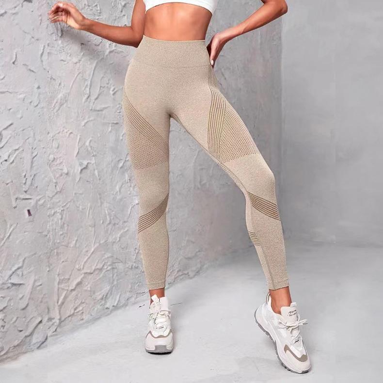 Legging de sport taille haute élastique