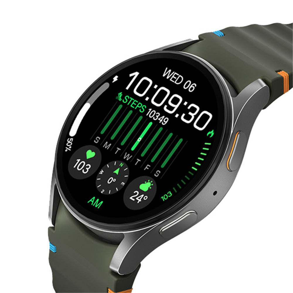Montre connectée Bluetooth, appels, fréquence cardiaque, oxygène sanguin