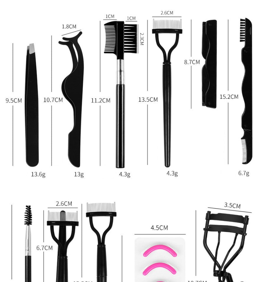 Recourbe-cils semi-arc en acier