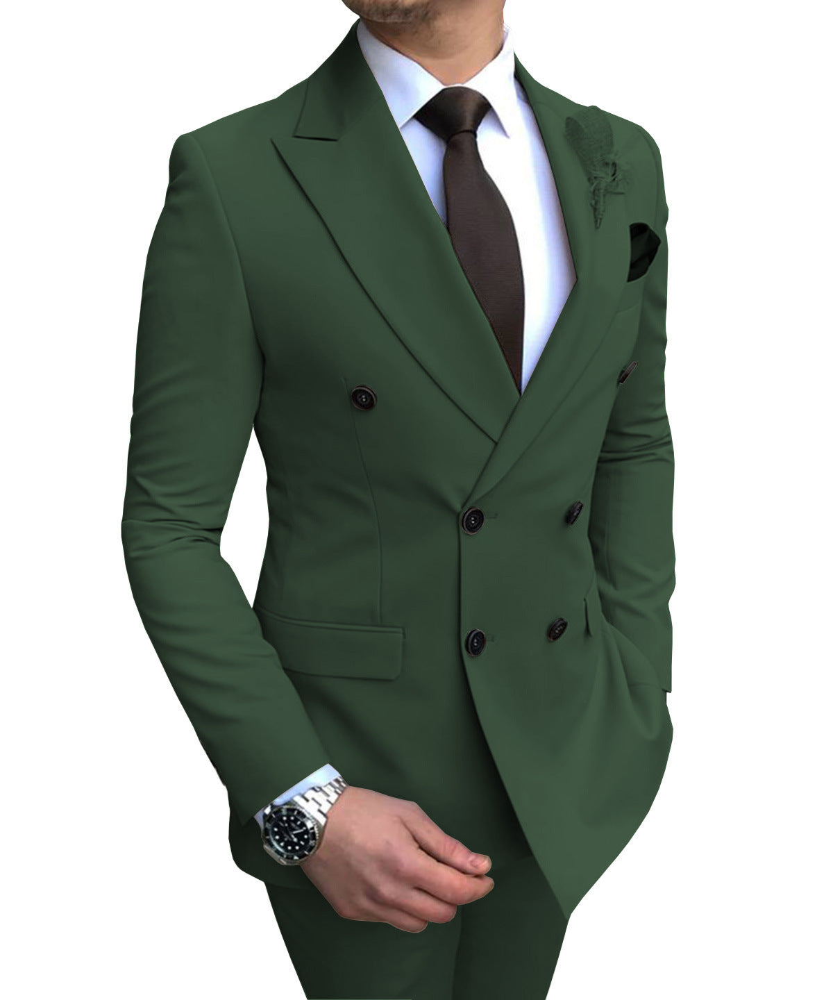 Costume deux pièces pour homme, costume de marié pour mariage