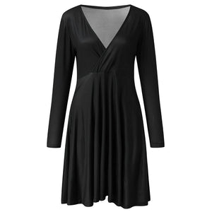 Robe soirée sexy trapèze drapée couleur pure pour femme, mini-robe courte de printemps