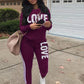 Ensemble jogging deux pièces Chic Love