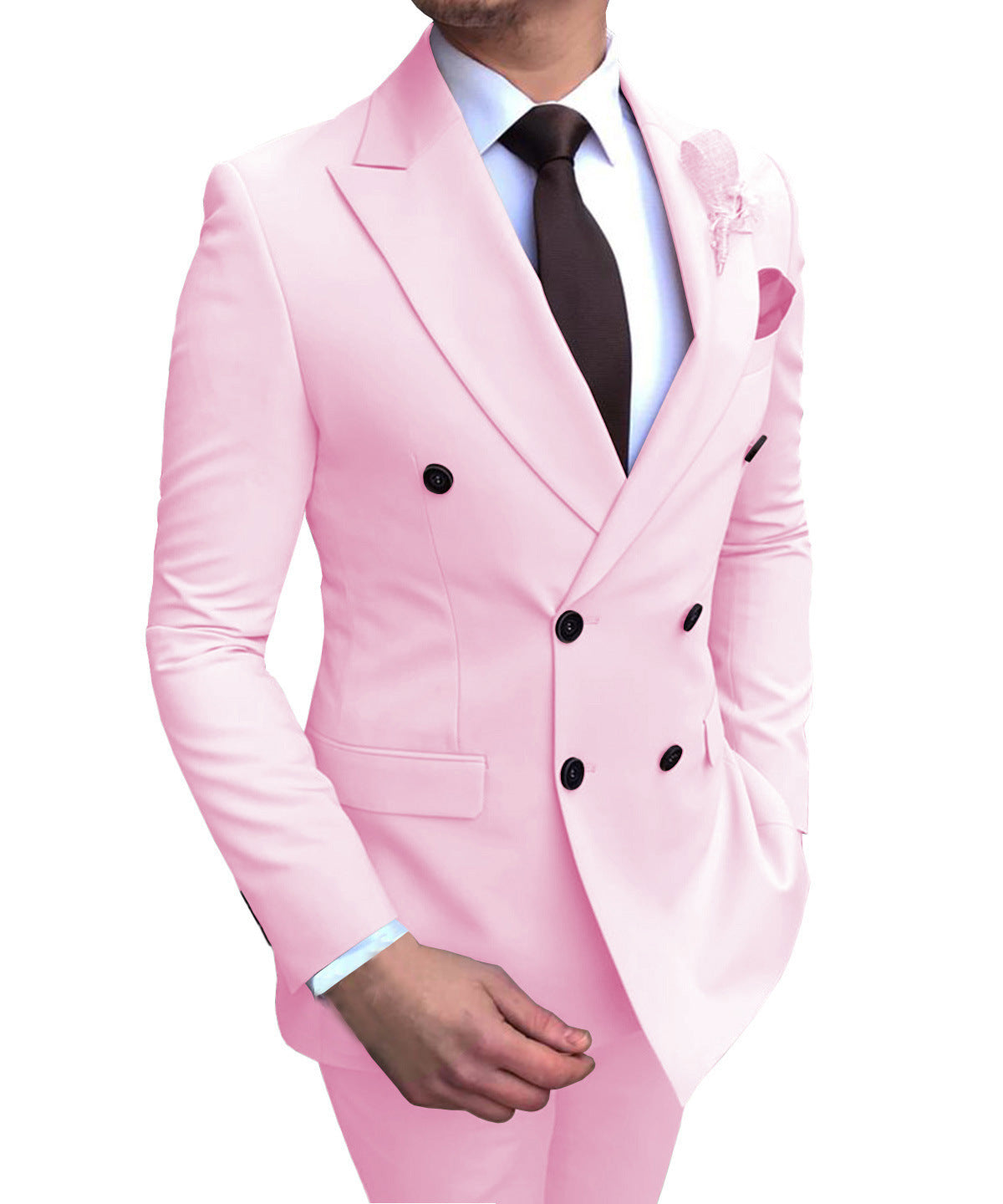 Costume deux pièces pour homme, costume de marié pour mariage