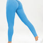 Legging de sport moulé taille haute et élastique pour femme