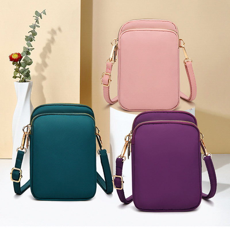 Petit sac à bandoulière 3 couches de poches à bandoulière