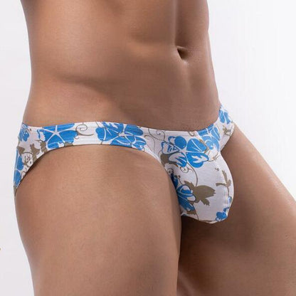 Slip taille basse à motifs imprimés pour homme