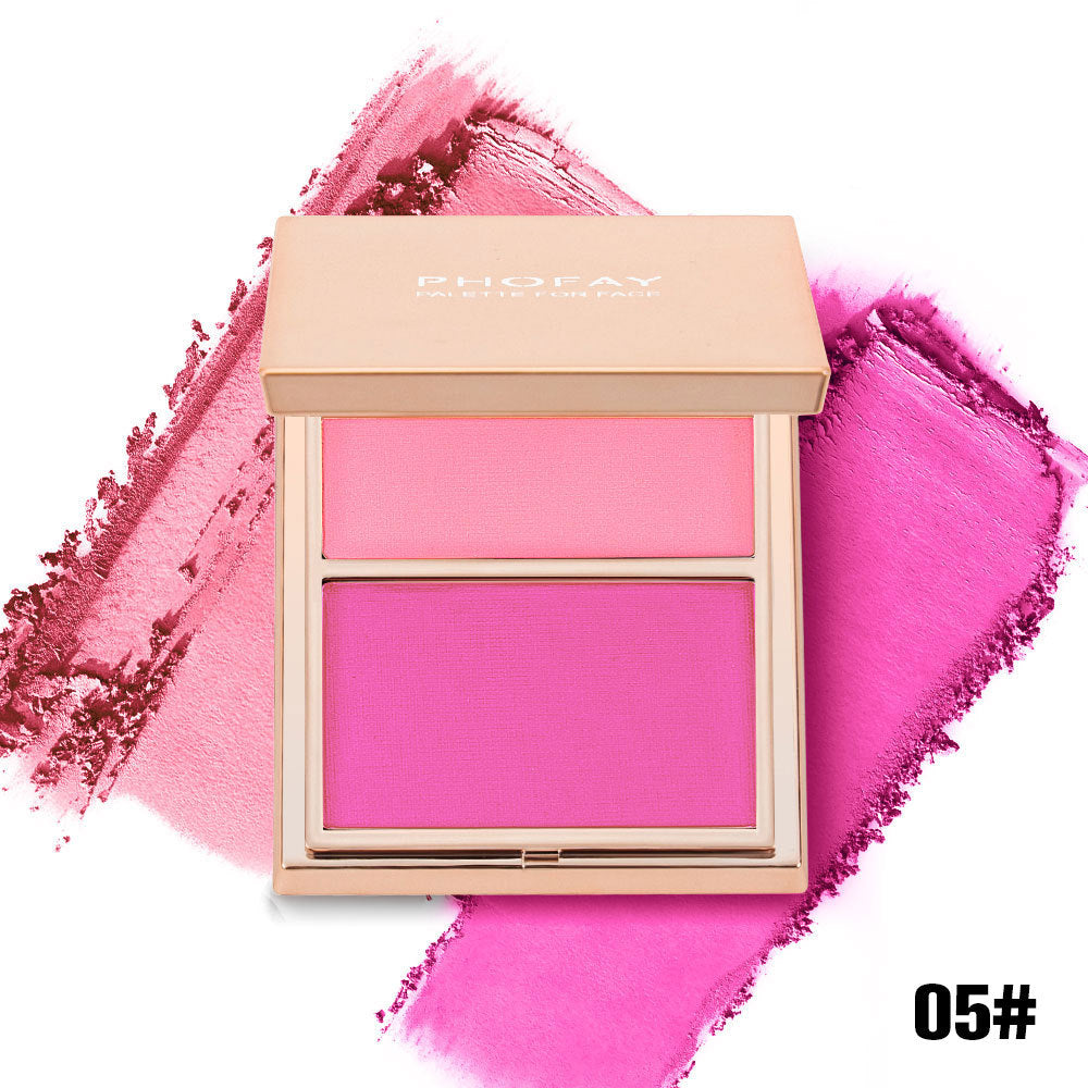 Duo de blush crème et poudre
