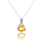 Collier de cristal mode européenne et américaine simple