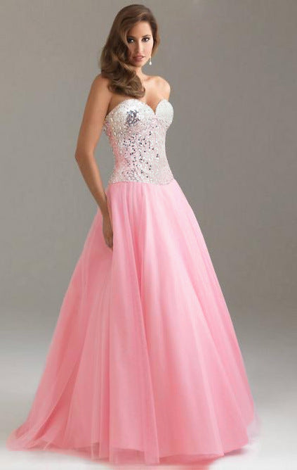 Robe de mariée sexy à paillettes pour femme