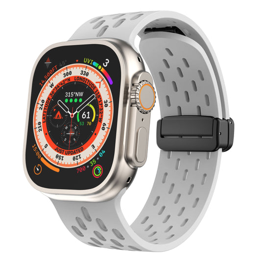 Montre de sport multifonctions avec bracelet en silicone