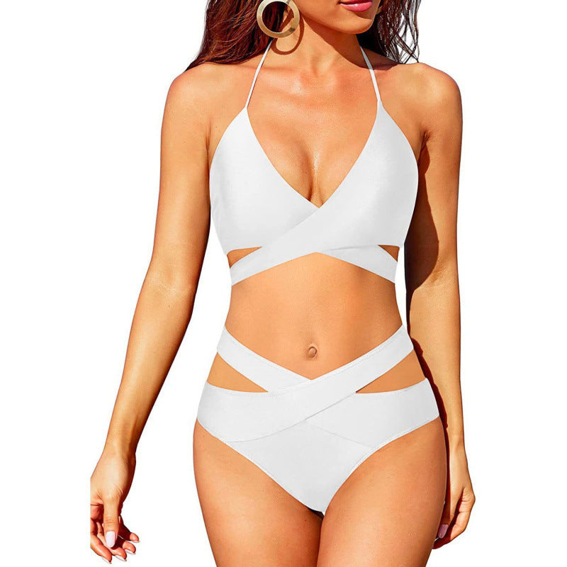 Maillot de bain taille haute