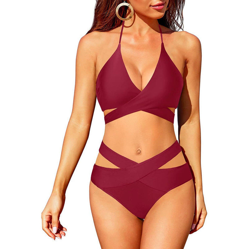Maillot de bain taille haute