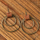 Boucles d'oreilles à crochets en or