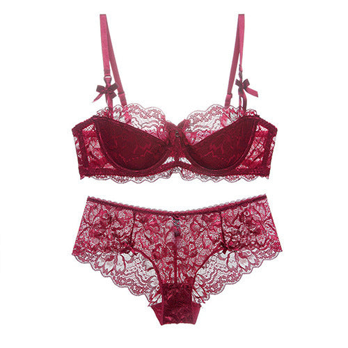 Sous-vêtements sexy et confortables en dentelle et coton fin pour femmes