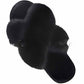 Chaussons femme confortables en fausse fourrure