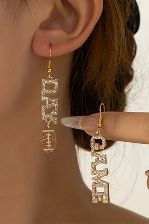 Boucles d'oreilles pendantes or